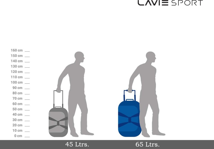 Lavie Sport Lino Cabin Size 53 Cms Wheel Duffel Bag For Travel Travel Bag  With Trolley | forum.iktva.sa