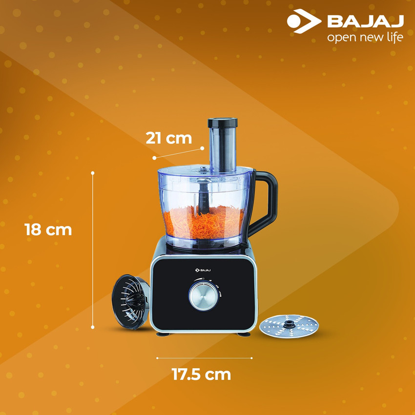 BAJAJ FX DLX 1000 W Food Processor Price in India Buy BAJAJ FX DLX 1000 W Food Processor online at Flipkart