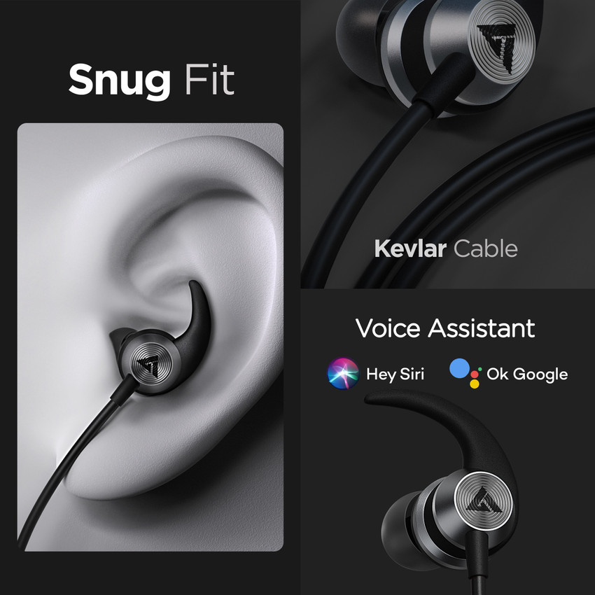 Boult space wired earphones 2025