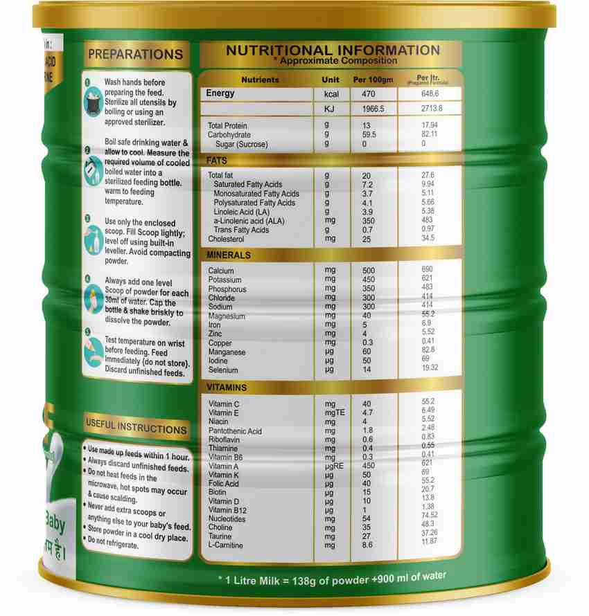 Totlac Baby Milk Powder LF Baby Milk Food Infant Formula Powder