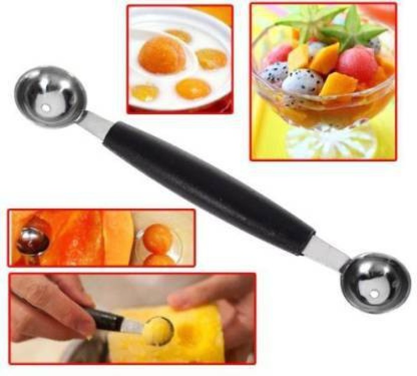 OYSTIO Double Scoop for Fruits and Vegetable, Kitchen Accessory(1 Pc)  Kitchen Scoop Price in India - Buy OYSTIO Double Scoop for Fruits and  Vegetable, Kitchen Accessory(1 Pc) Kitchen Scoop online at