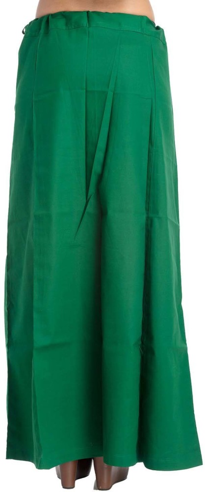 Quickcollection Women's Dark Green Petticoat/Skirts/Shape Wear for Saree  Cotton Blend Petticoat Price in India - Buy Quickcollection Women's Dark  Green Petticoat/Skirts/Shape Wear for Saree Cotton Blend Petticoat online  at
