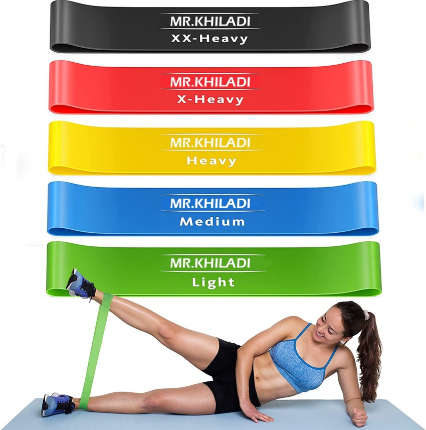 MRKHILADI Resistance band for Physical Therapy, Stretching & Home