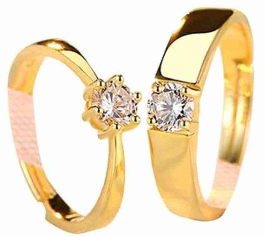 Single stone outlet couple rings