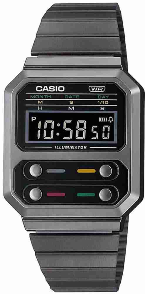 Casio Vintage Collection A168WGG-1ADF Unisex Watch Online at Best  Price