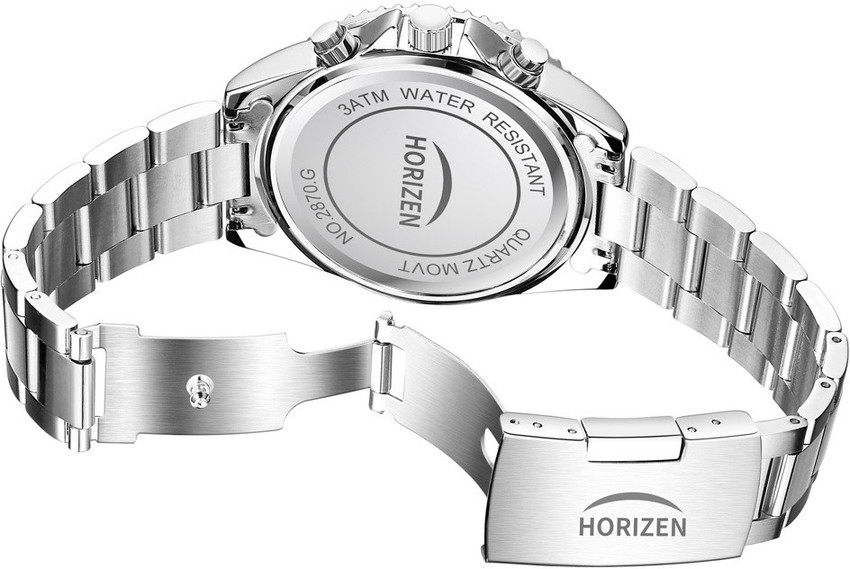Montre homme 2025 stainless steel back