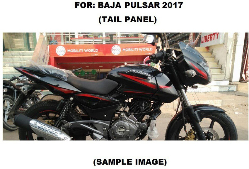 pulsar 150 red black