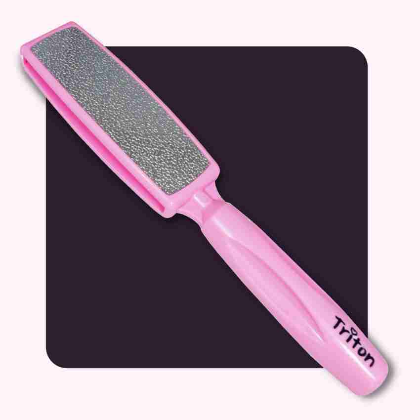 TRITON 2 in 1 Foot Scraper and Foot Brush for Hard n Dead Skin Callus  Remover/Pedicure Foot Filer for Men n Women, Pink Color - Price in India,  Buy TRITON 2 in