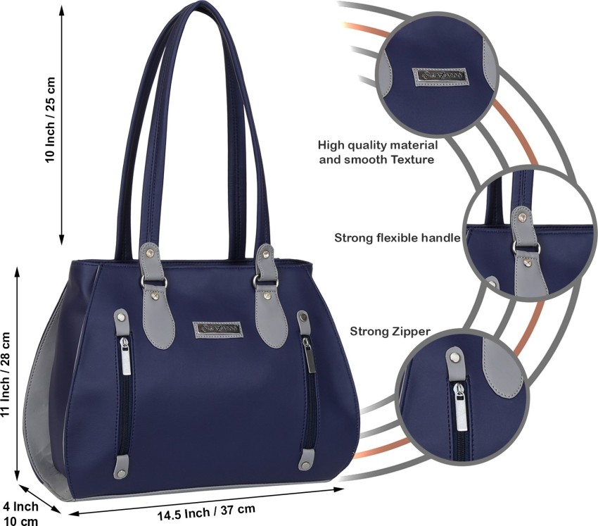 Buy Lazzaroo Women Blue Shoulder Bag Bule Online Best Price in