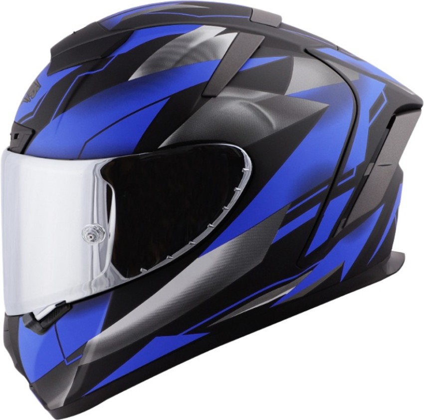 Metallic bike online helmet