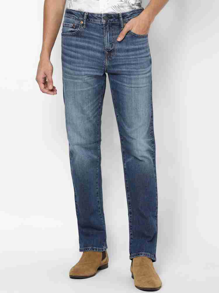 American Eagle Outfitters Boot-Leg Men Blue Jeans
