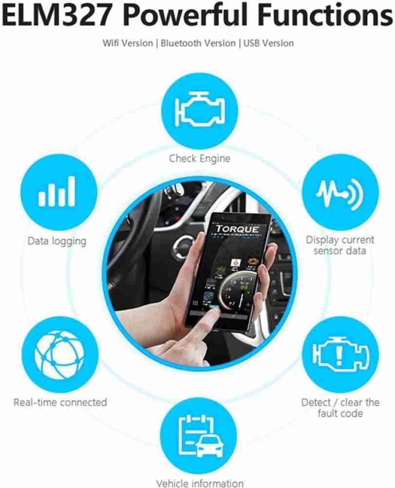 MODAXE OBD II Advanced Bluetooth 4.0 Car Diagnostic Scanner