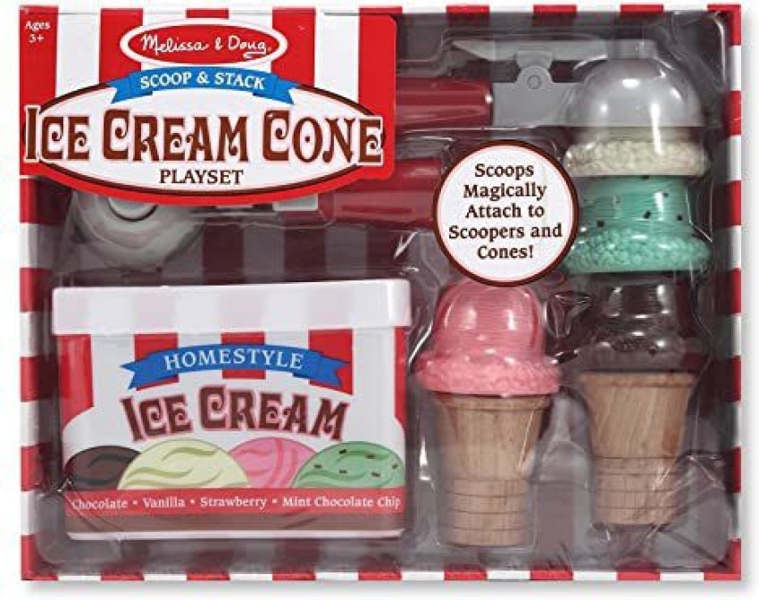 Melissa & doug cheap ice cream playset