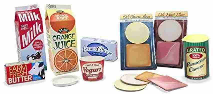 Melissa and doug fridge play food 2025