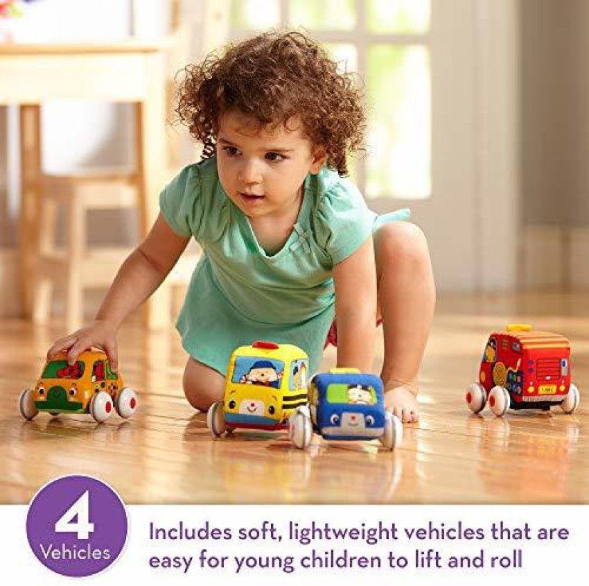 Melissa and doug store pull back vehicles