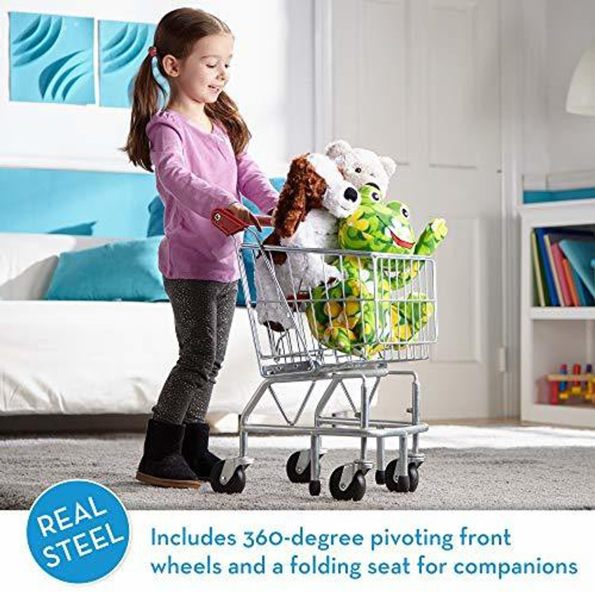 Melissa and doug shopping cart outlet
