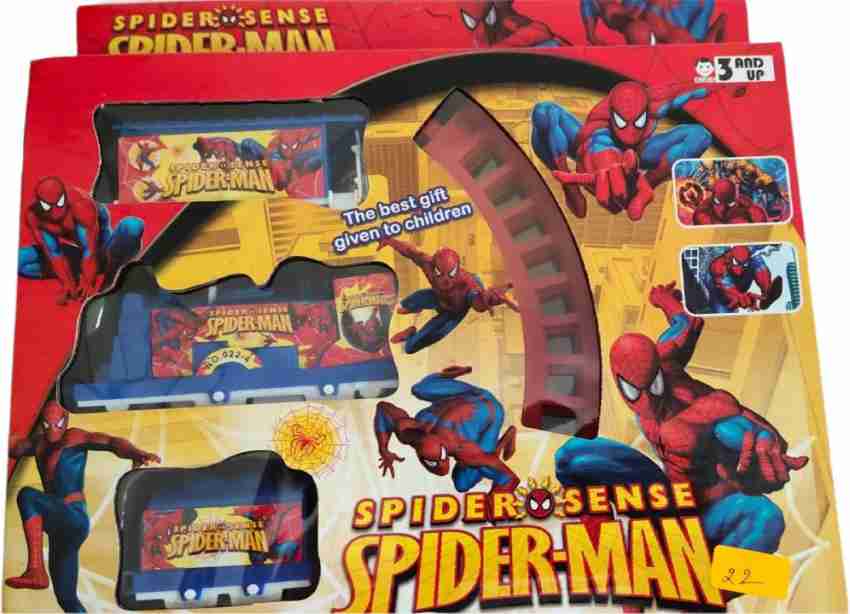 Spiderman store train toy