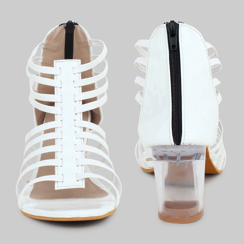 Womens white gladiator sandals 2025