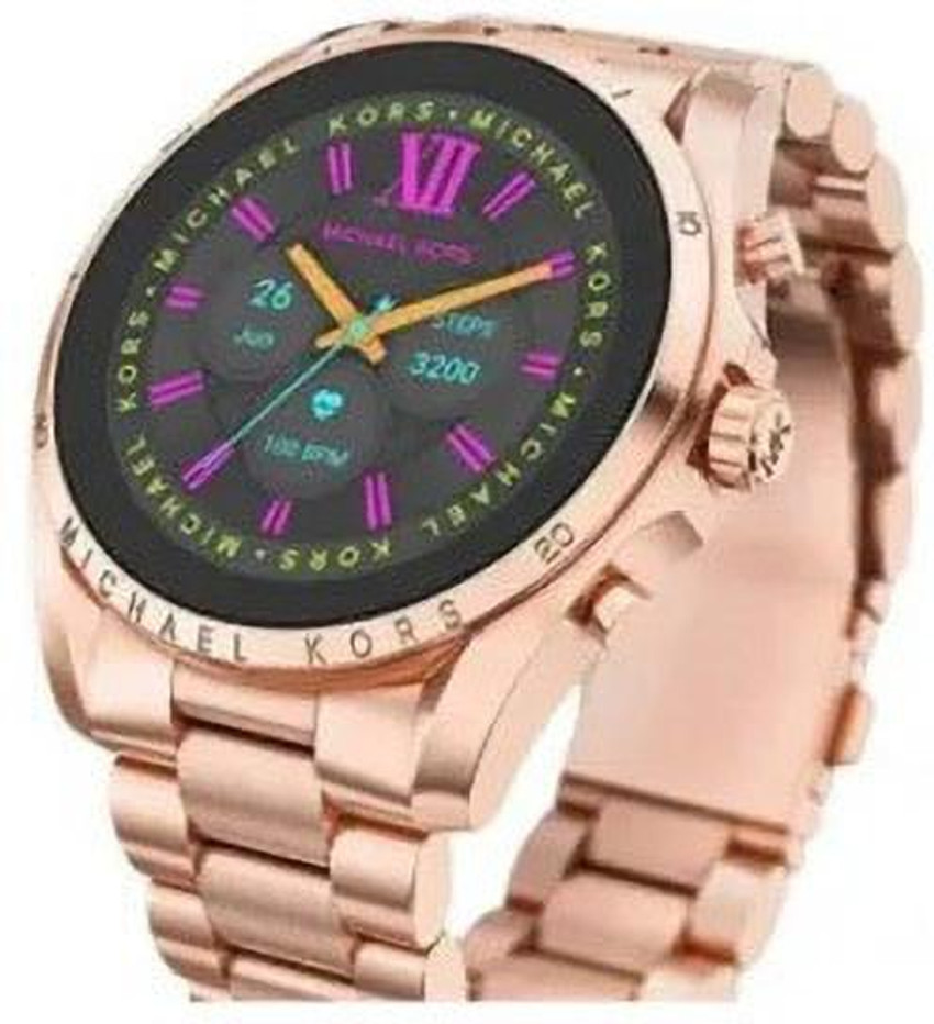 Michael kors access watch purple top