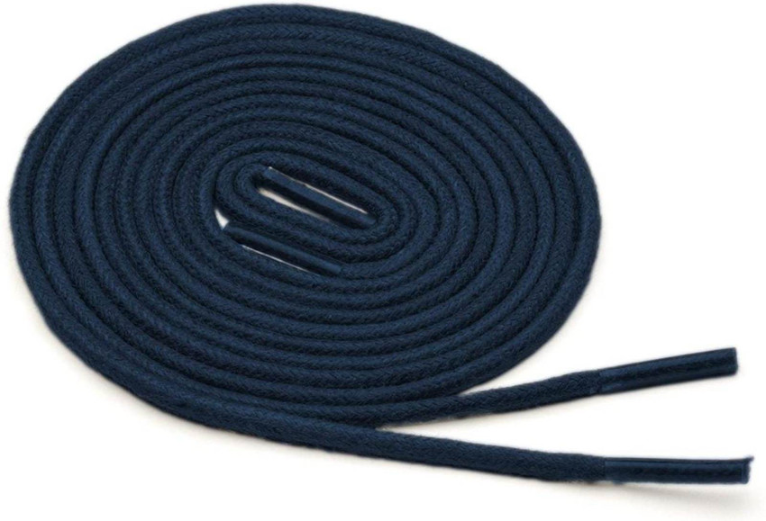 Navy blue waxed shoe laces online