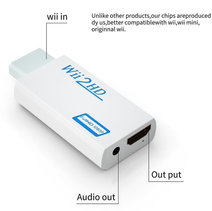 Cable wii discount hdmi media markt