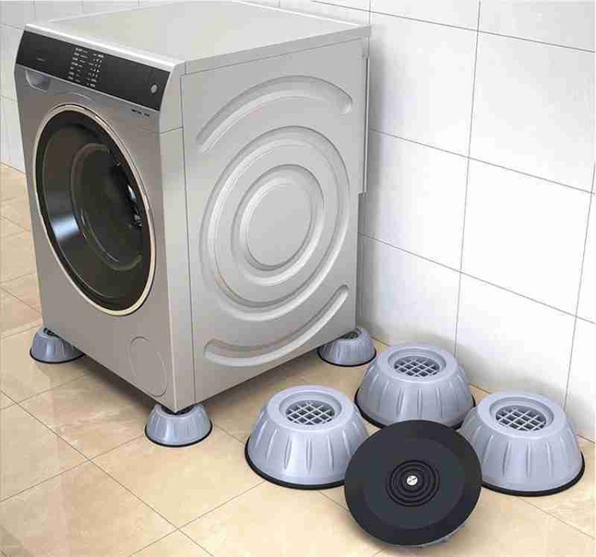 Anti Vibration Pads for Washing Machine,Noise Dampening Washing Machine  Feet with Tank Tread Grip for Washer and Dryer,Protects Laundry Room Floor