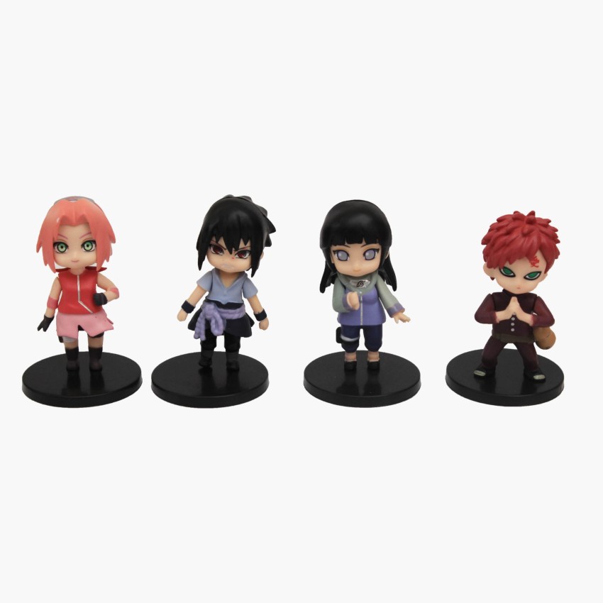AUGEN Naruto Set of 6 H Action Figure Limited Edition for Car Dashboard,  Decoration, Cake, Office Desk & Study Table (18cm)(Pack of 6)