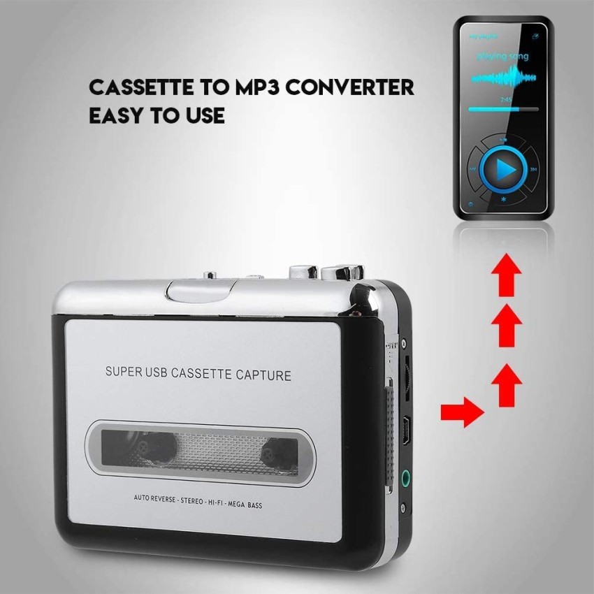 microware Portable MP3 cassette capture to MP3 USB Tape PC Super