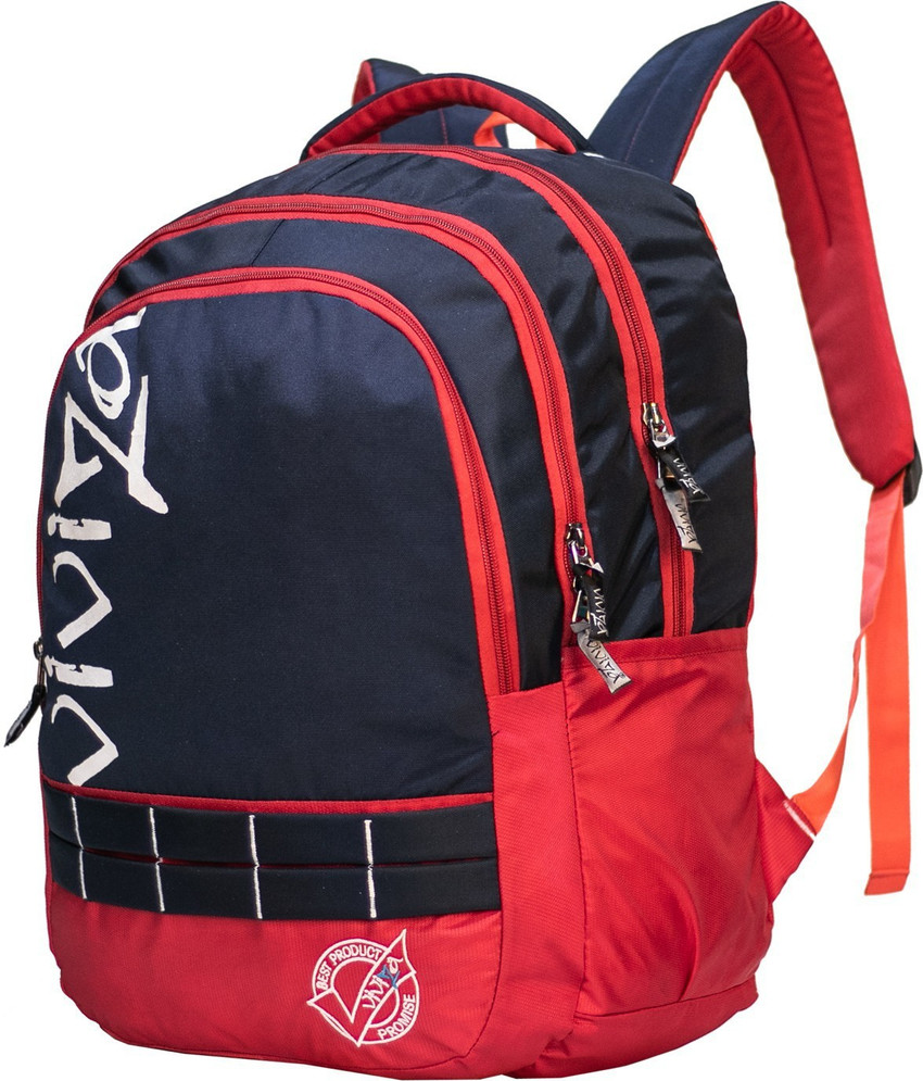 Viviza Navy Blue School Bag for 15 Years Old Boys and Girls 27 L
