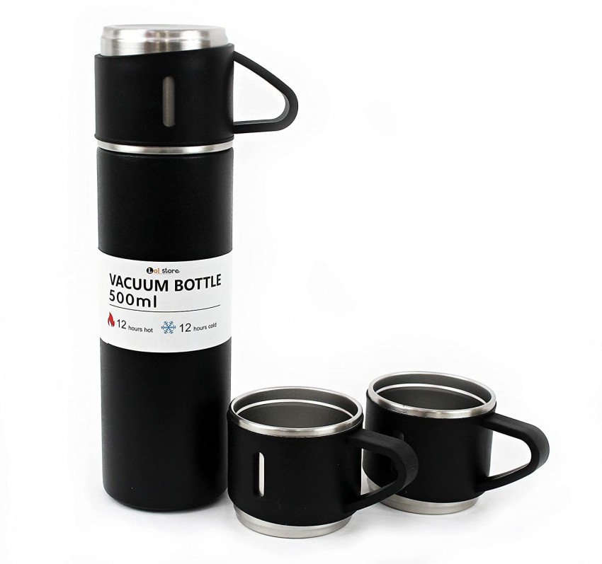 Vacuum Flask Set With 3 Cups Before Using Tips