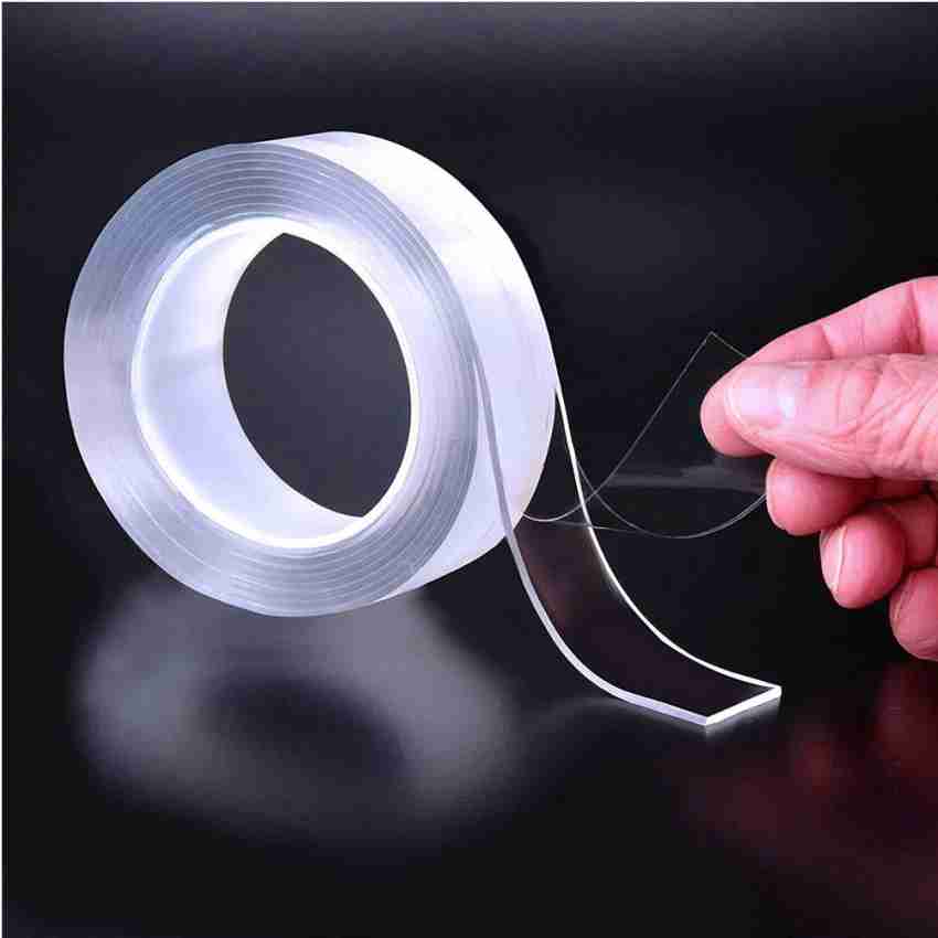 NANAtape Double sided tape Handheld Double Sided Tape Heavy  Duty - Multipurpose Removable Traceless Mounting Adhesive Tape for Walls， Anti-Slip Heavy Duty Double Sided Tape for Walls Kitchen Carpet Fixing  Photos