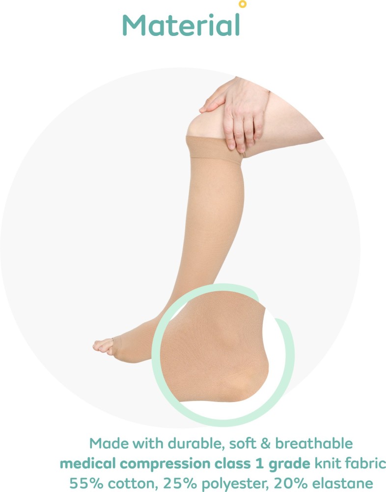  Compression Support Stockings, Soft Varicose Vein