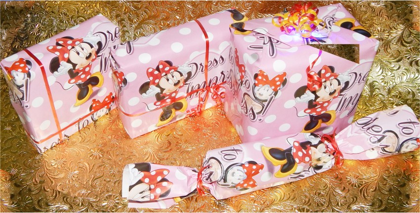 Red & Black Minnie Mouse 2m x 22mm Wide for Personalised Birthday Cake  Decoration Ribbon & Decorating Ideas for Present Gift Wrap Bows Toppers  Wrapping for Bags Box Balloon String Cards Art
