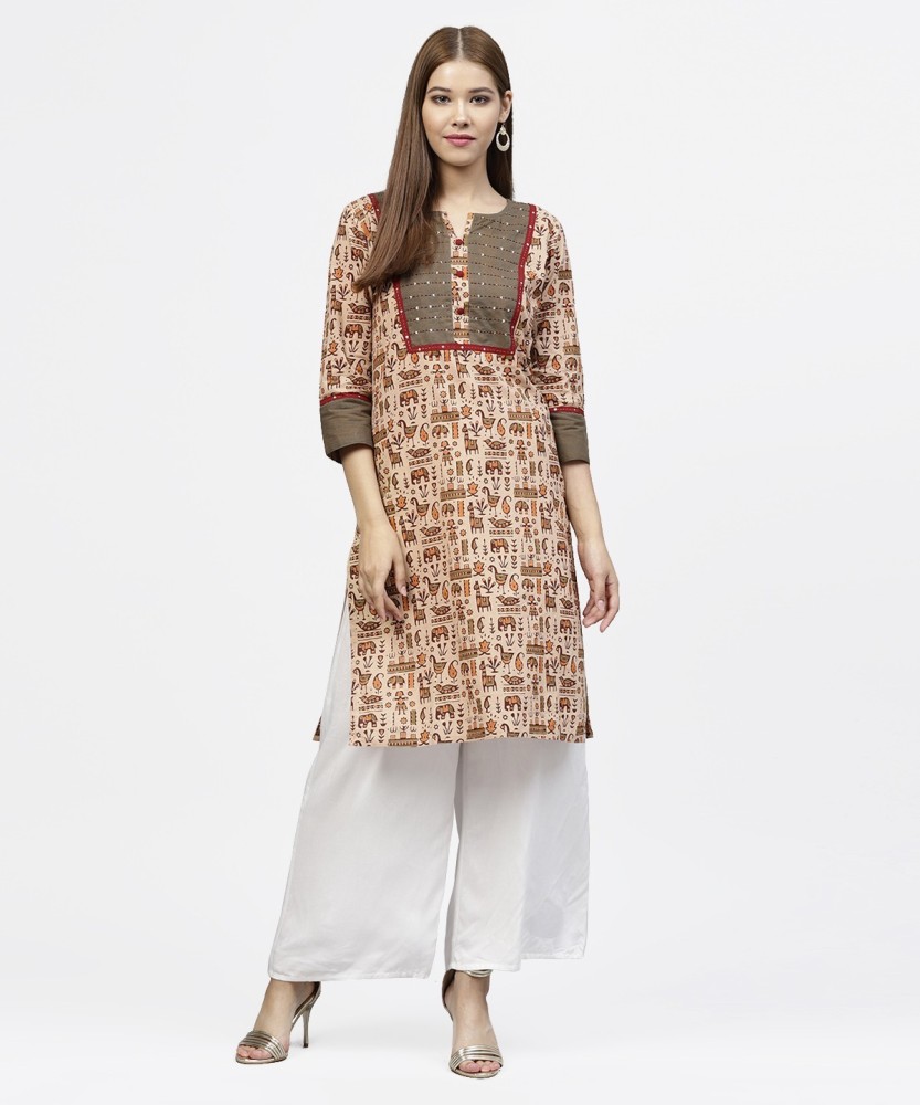 Flipkart on sale casual kurtis