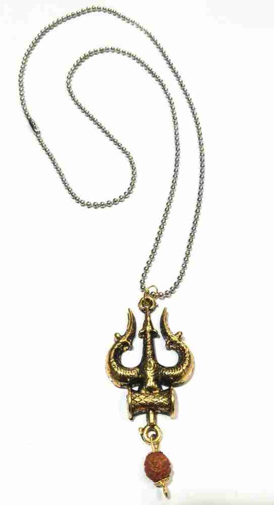 Shiv on sale trishul locket
