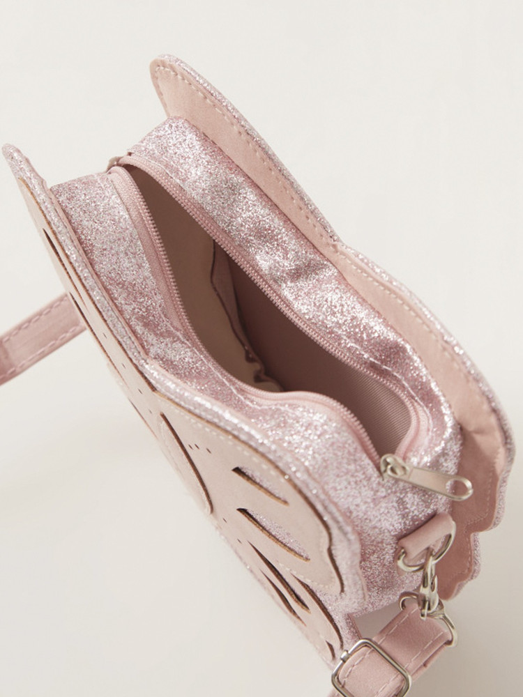 Pink butterfly bag online
