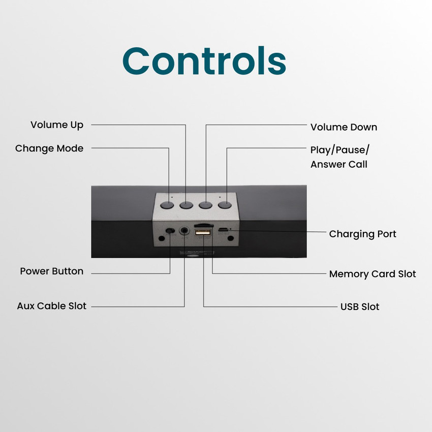 Mighty rock bluetooth 2024 soundbar