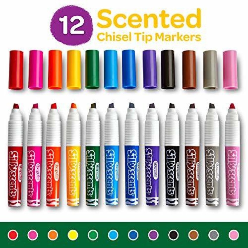 Buy Scentco Crayola Silly Scents Smens - Scented Pens, Colored Ink, 4 Count  Online at Lowest Price Ever in India