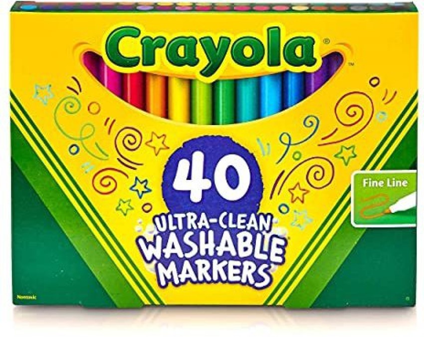 Jar Melo Washable Fine Line Markers for Toddlers 3 4 India