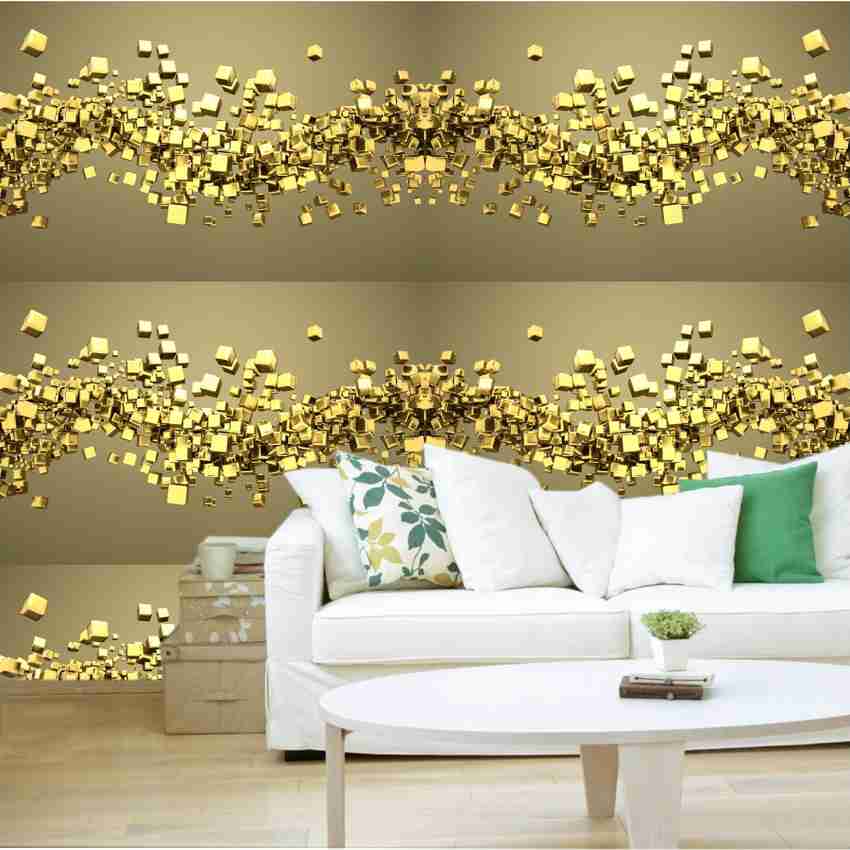 Gold wall sale stickers