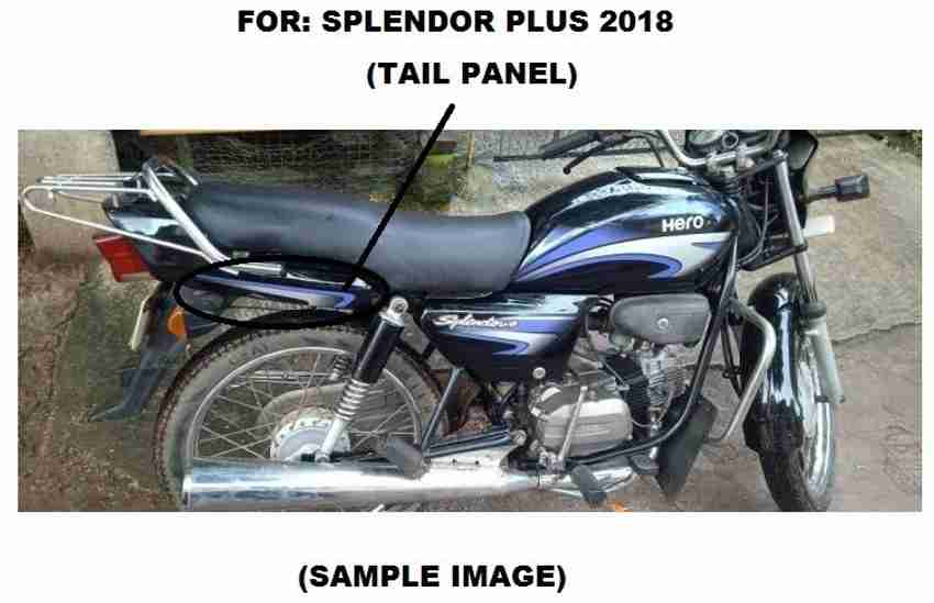 Hero honda splendor clearance tail panel price