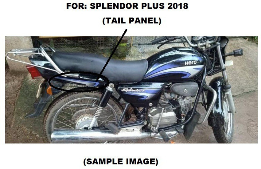 Splendor plus back panel price store