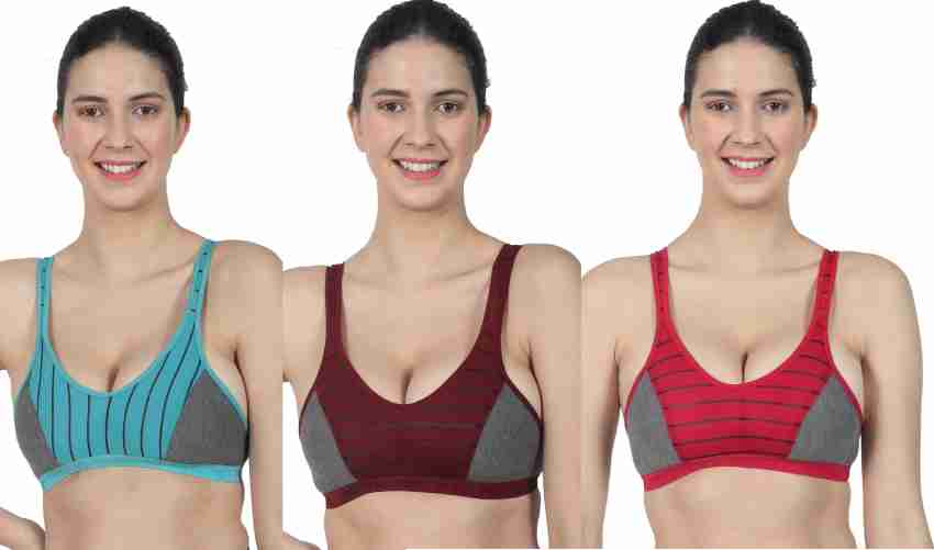 68% OFF on GOLDDUST Slim Shape Women Sports Bra(White) on Flipkart