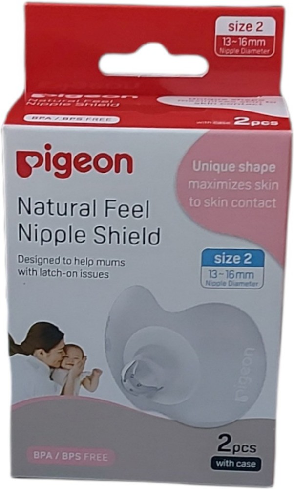 NATURAL Feel Nipple Shield (1pc) Size 2 - Pigeon