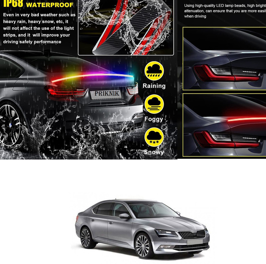 Skoda superb shop rear bumper protector