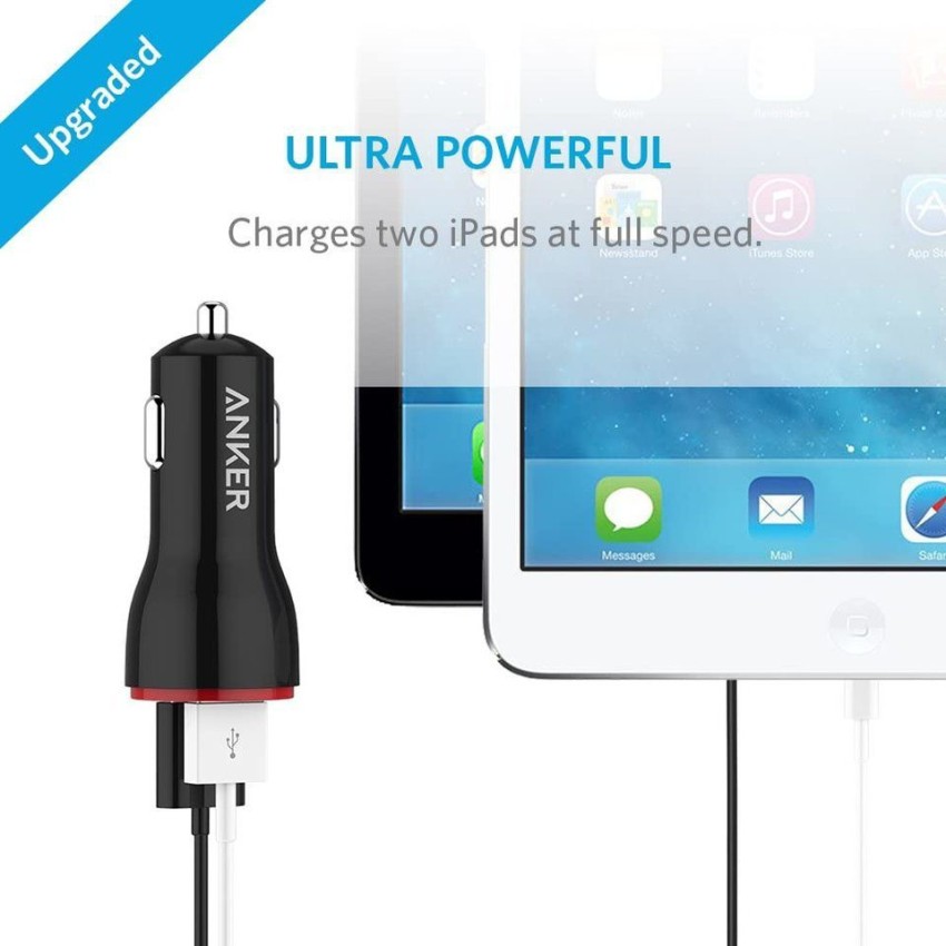 Anker 24 W Turbo Car Charger Price in India - Buy Anker 24 W Turbo Car  Charger Online at