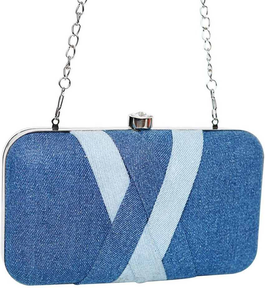 Denim clutch new arrivals