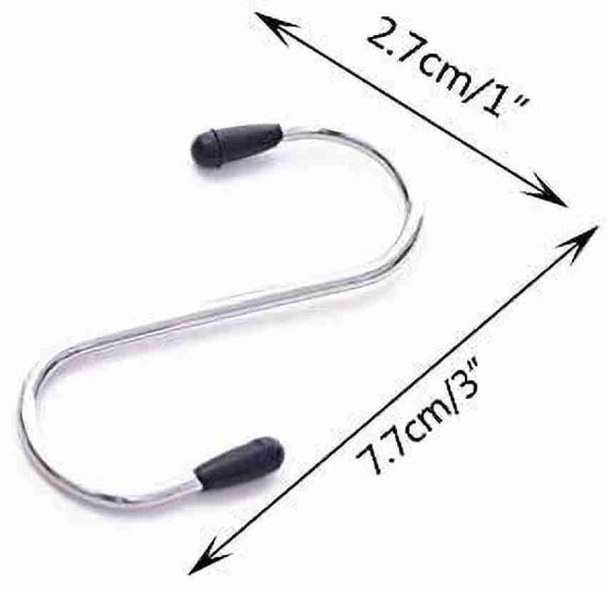 KPNG Stainless Steel 3 Inch S Shaped Hooks Metal Hangers Hanging Hooks for  Home Hook 12 Price in India - Buy KPNG Stainless Steel 3 Inch S Shaped Hooks  Metal Hangers Hanging