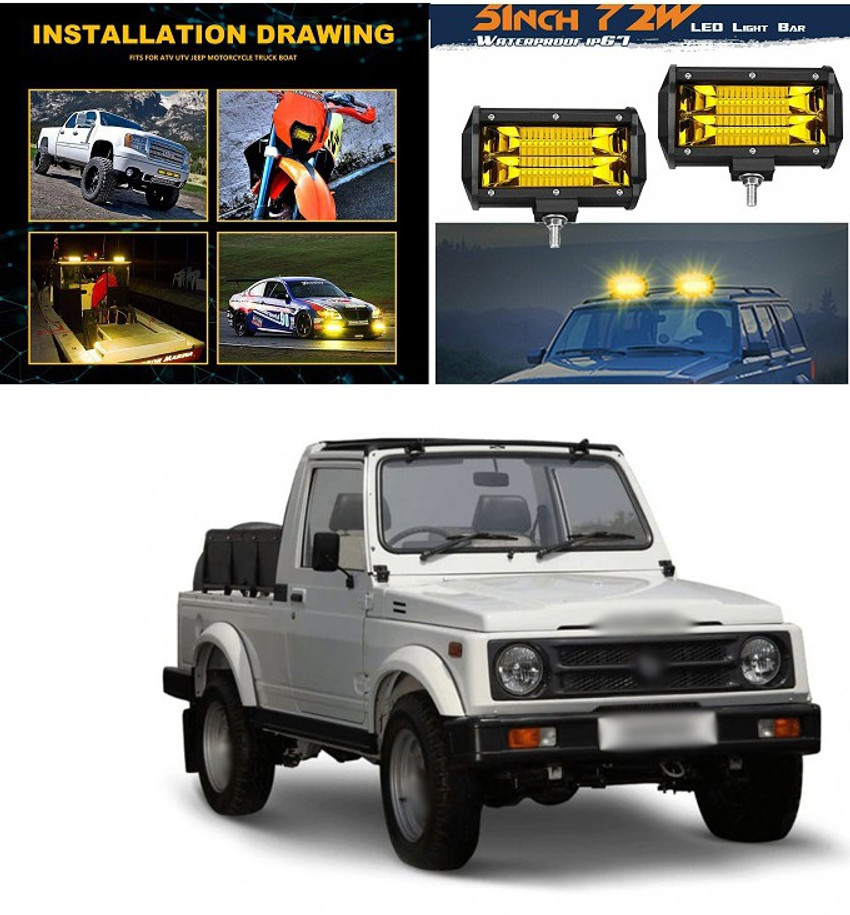 Suzuki samurai top light bar