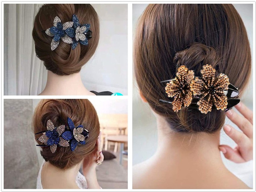 HASTHIP Dovetail Hair Clips for Women Dovetail Hair Comb Pins Slide Hair Clips  for Girls Hair Clip Price in India - Buy HASTHIP Dovetail Hair Clips for  Women Dovetail Hair Comb Pins